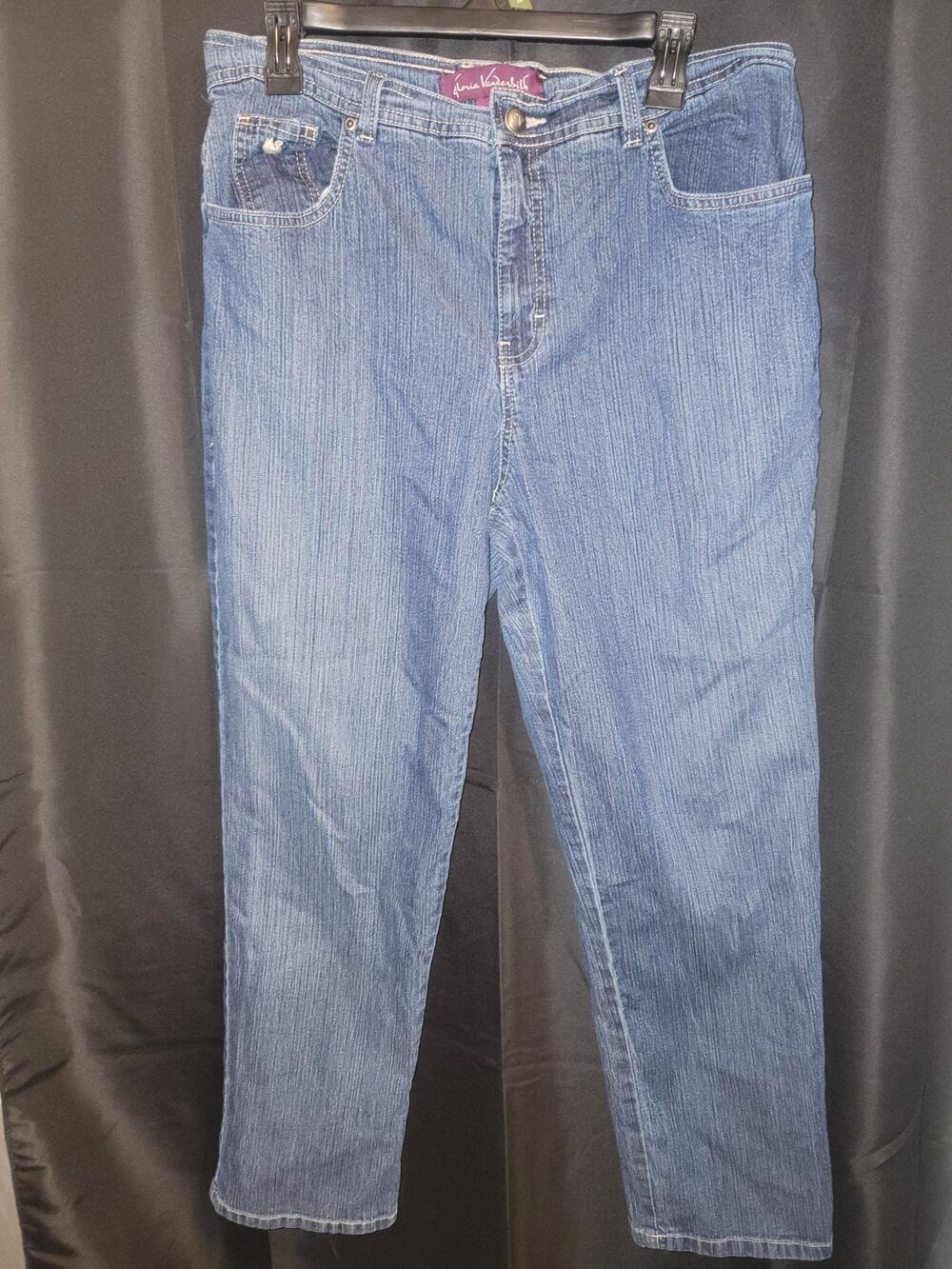 GLORIA VANDERBILT WOMAN'S JEANS BLUE